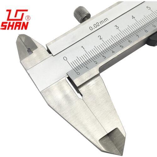 Vernier caliper 0-150mm high precision 0.02mm stainless steel vernier calipers digital caliper measuring tool