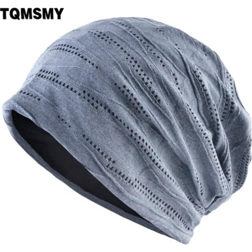 TQMSMY Spring Beanies Hats Outdoor Casual Breathable Beanie Cap Women Knit Mesh Skullies Bonnet Gorras Solid Color Hat TME130