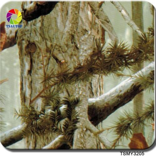 TSAUTOP Size 1m x 10m hydro printing hydro dipping film aqua transfer printing real tree pattern WDF3205