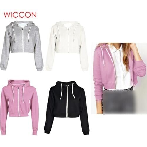 Женские длинные толстовки WICCON China At AliExpress