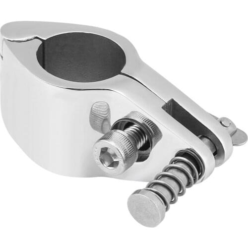 316 Stainless Steel 7/8in Jaw-like Slide Hinged Marine Boat Awning Hardware Fitting