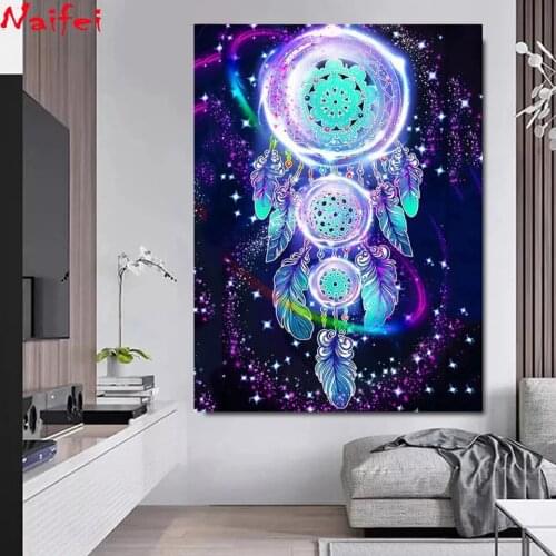 5D Diamond Painting Abstract Landscape Mountain Forest Diamond Embroidery Wall Art Cross Stitch Kit Rhinestone Mosaic Home Decor