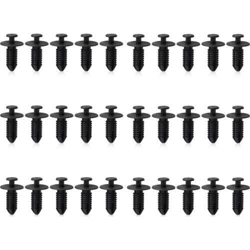 DWCX 1249900492 30Pcs Fender Liner Fastener Rivet Push Type Clips Retainer For Mercedes Benz W124 W164 W171 W202 W203 W204 W207