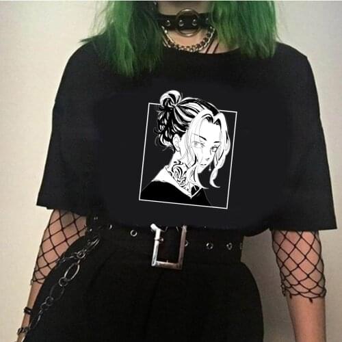 Printing Style Short Sleeve Tokyo Revengers Tshirt Unisex Loose Clothes