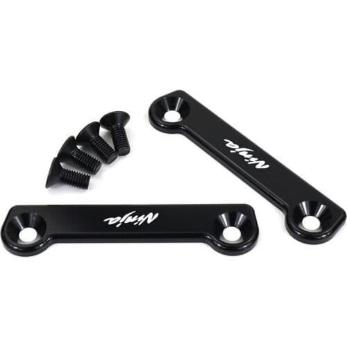 CNC Rear Passenger Peg Holes Cover Footpeg Block Off Plate Fit For Kawasaki Ninja ZX-6R Ninja ZX-6R ZX636 Ninja ZX-6R ZX636 ABS