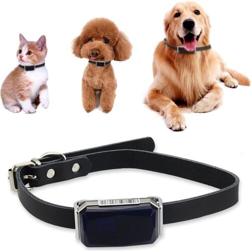 Cute Dog GPS Tracker G12 for Pets Real-time Tracking Waterproof IP67 Two-way Talk LBS+GPS+AGPS+Wifi Location Geo-fence Free APP