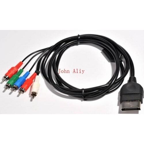 Brand new 100 pcs/lot High Definition Component AV Cable for Microsoft for Xbox First Generation Audio Video RCA Cable