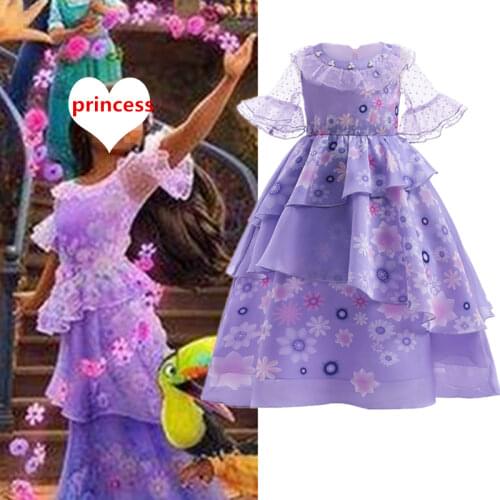 Princess Cosplay Clothing For Kid Girls Christmas Costumes Carnival Party Ball Gown Dress Children Girl Halloween Clothes