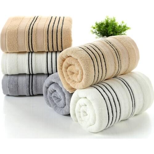 100% cotton solid color face Towel Soft handchief Thick towel Hand Bath Towels Bathroom