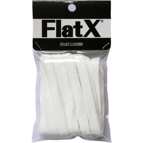 FlatX 8mm Creamy White Shoelaces High Quality Professional Sneaker Laces Anti-Release Shoelace Lacet Branded Lace Wholesale