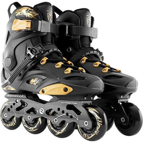 2020 Inline Skates Professional Slalom Adult Roller Skating Shoes Sliding Free Skate Patins Size 35-44 Good As SEBA Sneakers