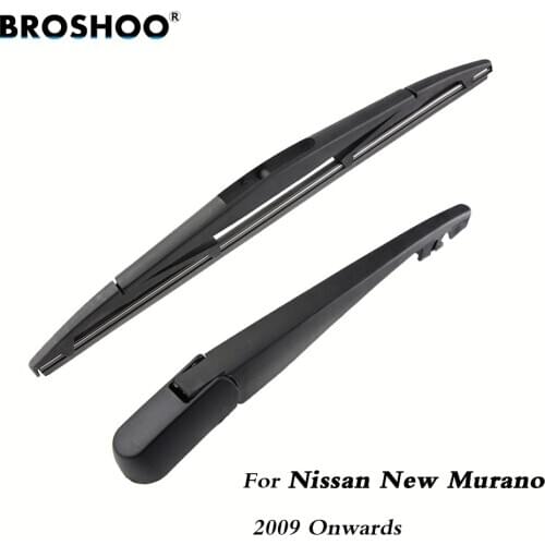 BROSHOO Car Rear Wiper Blades Back Windscreen Wiper Arm For Nissan New Murano Hatchback (2009-) 305mm,Windshield Auto Styling
