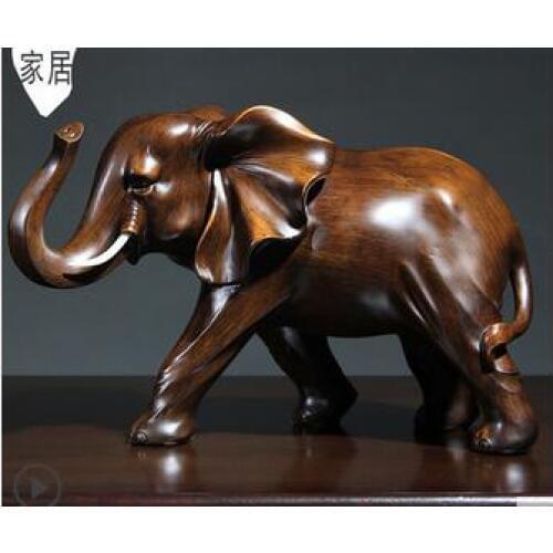 OLD wedding Home decorative elephant ornaments Chinese Home Furnishing lucky boss table decoration shop office business gifts