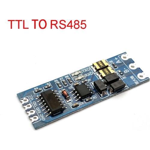 TTL Turn To RS485 Module Hardware Automatic Flow Control Module Serial UART Level Mutual Conversion Power Supply Module 3.3V 5V