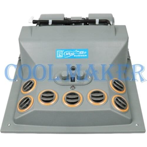 12V/24V universal air conditioner evaporator unit assembly for truck van excavator bus