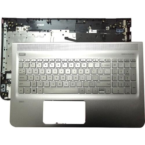 For HP ENVY 15-AE 15T-AE M6-AE151DX 15-ae021tx 15-ae018tx 15-ae122tx US Keyboard 812692-001 Laptop Palmrest Upper Case