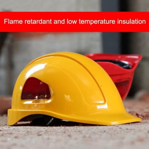 Safety helmet ABS + PC material construction work cap electrical insulation low temperature helmet high strength helmet