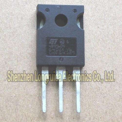 10PCS 48NM60N STW48NM60N 48NM60 TO-247 MOSFET TRANSISTOR 48A 600V