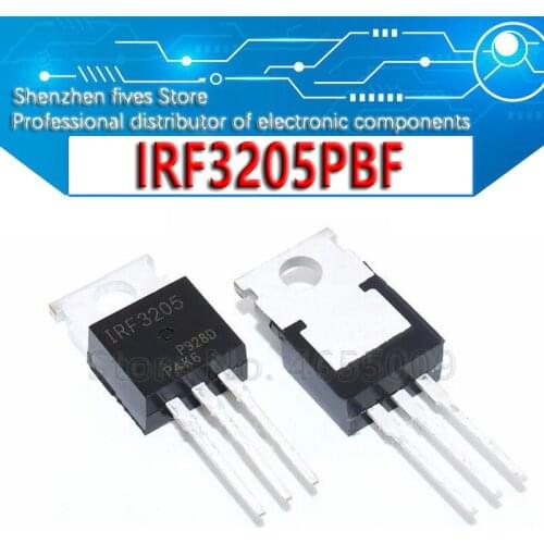 10pcs/lot New IRF3205 FET Inverter IRF3205PBF TO220