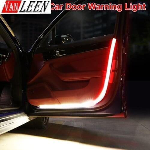 120cm For Audi A1 A3 A4 A5 A6 A7 A8 Q3 Q5 Q7 TT TTS Quatttro SQ3 SQ5 SQ7 SLINE RS Car Door Warning Welcome LED Lamp Strip