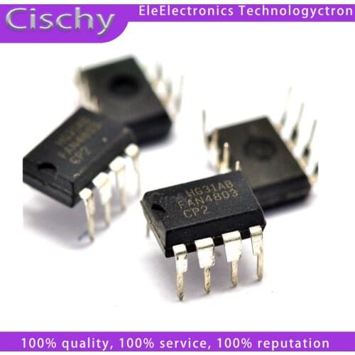 5pcs FAN4803CP2 FAN4803 4803 DIP-8