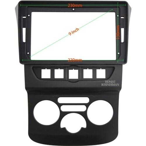9 INCH Car Audio Frame GPS Navigation Fascia Panel Car dvd Plastic Frame Fascia is suitable fo 2012+ IKCO RUNNA (X12)