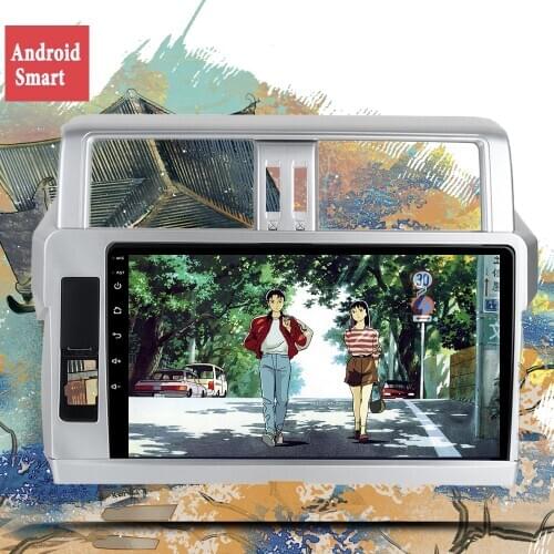 Android 10.0 For Toyota PRADO 150 2014 2015 2016 2017 Octa Core 10.1" 1280*720 Bluetooth IPS Car DVD Radio GPS Navigation System