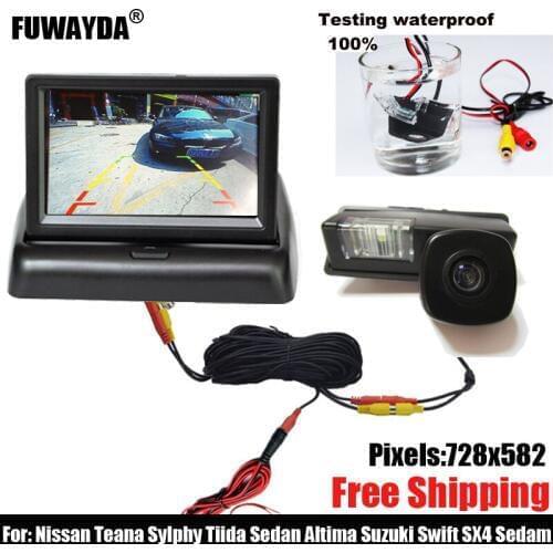 SONY CCD Chip Special CAR REAR VIEW Mirror Image With Guide Line CAMERA FOR Nissan Maxima Cefiro Teana Paladin Tiida Sylphy