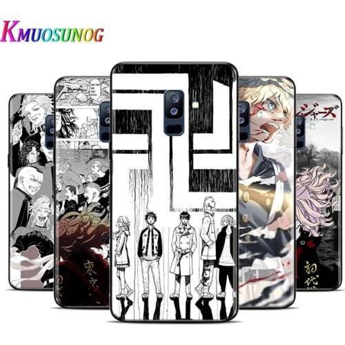 Tokyo Revengers For Samsung Galaxy A9 A8 Star A8S A7 A6 A6S A5 A3 Plus 2018 2017 2016 A750 Black Phone Case