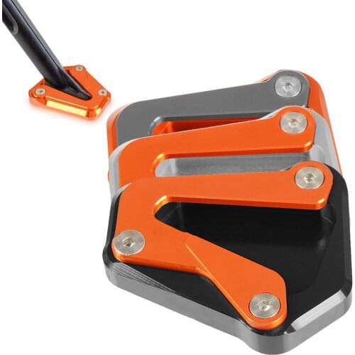 FOR 790 2017 2018 2019 2020790 Motorcycle Side Stand Enlarger Kickstand Kick Enlarge Plate Extension Pad Accessory