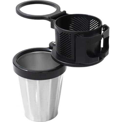 30% Dropshipping!!360 Degree Rotating Load Bearing Widely Applied Two in One Vehicle-mounted Cup Holder for Mugs