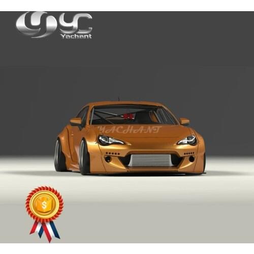 Fiber Glass Body Kit Fit For 12-18 GT86 FT86 ZN6 FRS BRZ ZC6 GRD X RB Ver.2 Style Front Bumper Fender Side Skirts Diffuser