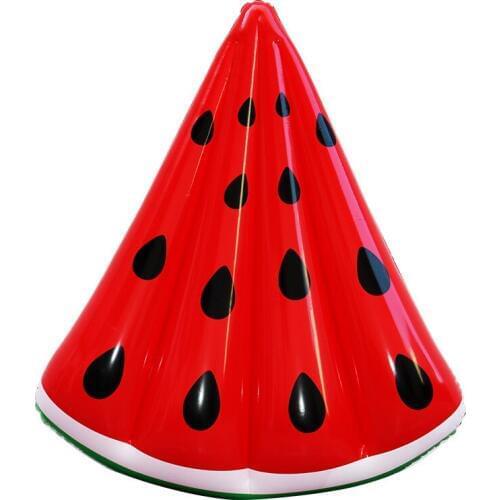 Inflatable red fruit watermelon pool floating summer swimming circle Air Mattress water toys for child adult kids beach party