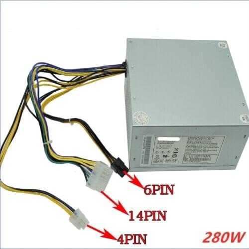 New Power Supply Adapter For Lenovo hk380-16fp HK380-16FP H530 pcb033 280w Switch Power Supply