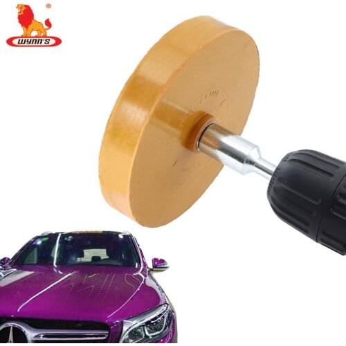 Polishing Wheel for Removing Car Decal 1/4" 88mm Rubber Eraser Wheel Rotary Polish Tools