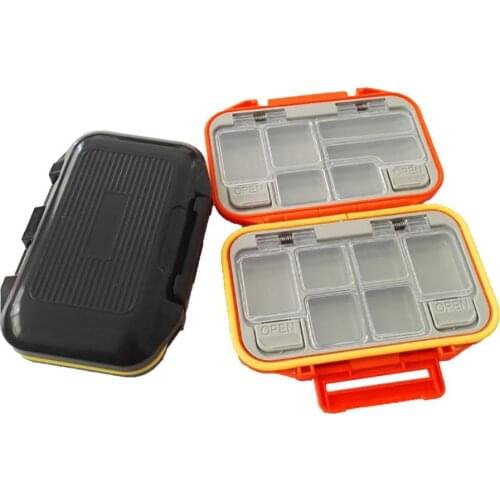 Portable Fishing Tackle Box Waterproof Double-Sided Bait Lure Hooks Storage Case fishing tackle box