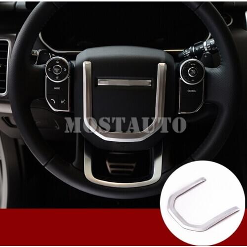 For Land Rover Range Rover L405 Vogue Inner Steering Wheel Trim Cover 2013-2018 1pcs Car Accessories Interior Car Decor Car Trim
