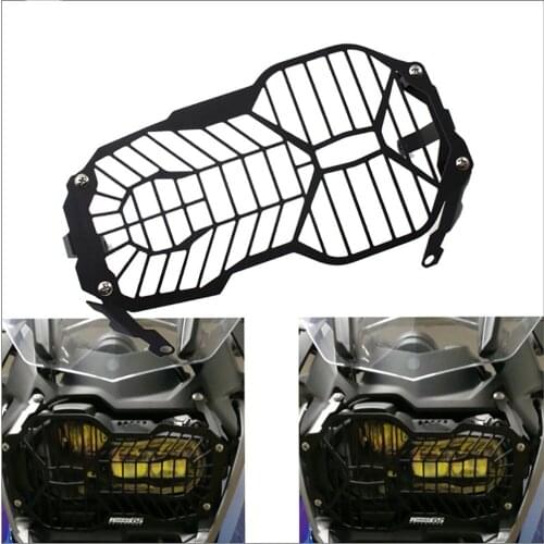 Motorcycle Headlight Protector Guard Lense Cover Grill Headlight Protection For BMW R1200GS R1200 GS Adventure 2013-2018