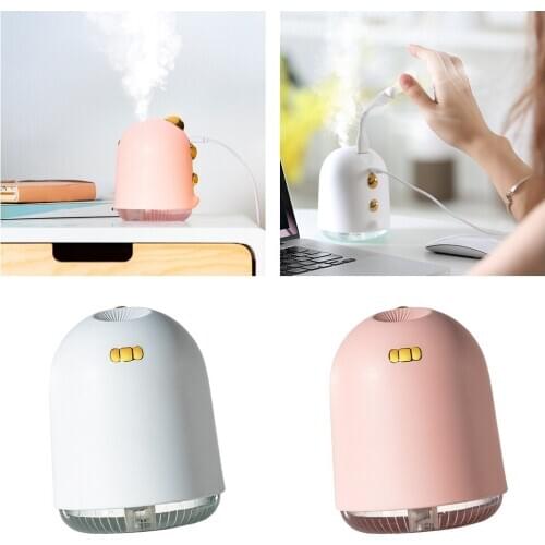 250mL USB Small Air Humidifier Diffuser For Home Car Bedrooms