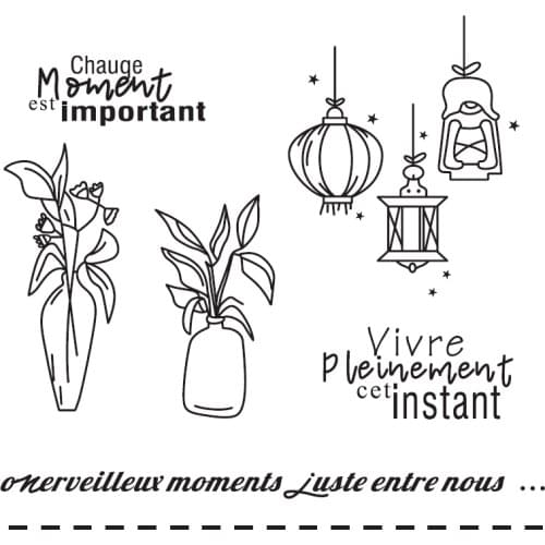 Flower Clear Silicone Stamp Seal for DIY scrapbooking photo album Decorative clear stamps C663