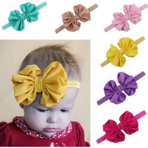 1PC lovely children Hair Bands Big Bowknot Hair Bands Hair accessories
