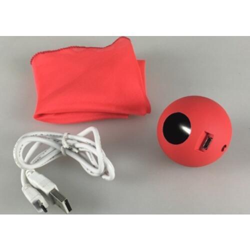 Electric Silk To Ball - Quick Speed (White/Red Available) Magic Tricks Stage Vanishing Accessories Comedy Illusions Mentalism