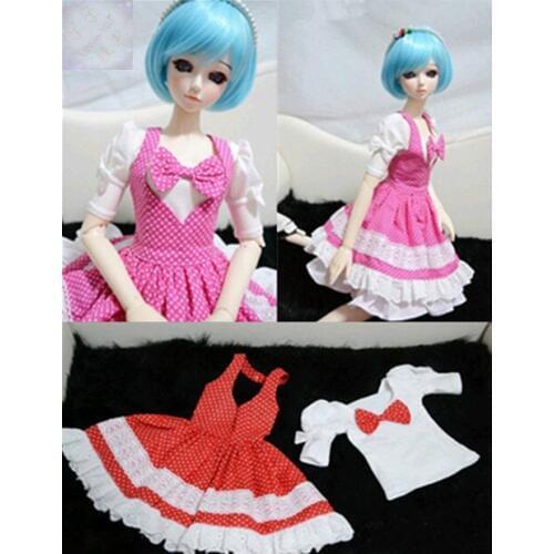 Estartek NN0523 1/3 1/4 Customized Full Hand Made Miniskirt Suit for BJD SD DD Doll Action Figure DIY