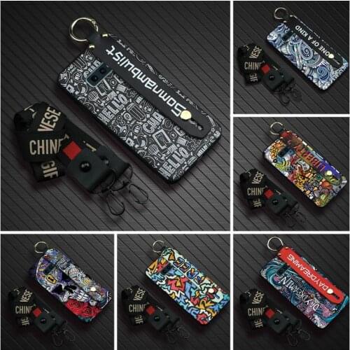 New Arrival Soft Phone Case For Samsung Galaxy S10E/SM-G970K For Woman Lanyard Wristband Shockproof