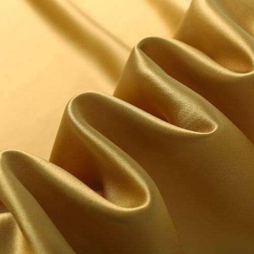 Real Silk Fabric Natural 16Momme Mulberry Silk Width 114cm Solid Color Silk Super Smooth For Silk Sleepwear Clothing Bedding