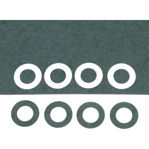 New 300x Insulation Gasket Hollow Flat Head Pad For 21700 Positive Head Gasket