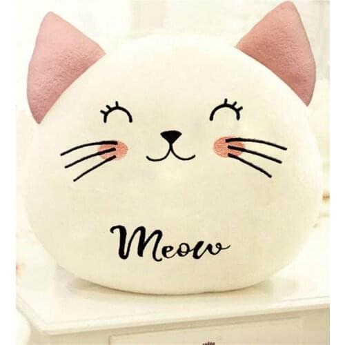 Cute Cat Fleece Pillow - Home Decoration - For Gift - Cute