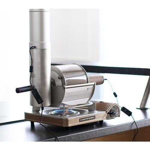 Semi direct fire coffee roasting machine coffee roaster/coffee roast 500g