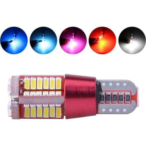 2pcs T10 168 192 W5W 57SMD 3014 LED Canbus Car Marker Light Parking Lamp