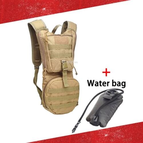 Tactical Hunting Backpack with Water Bag Cycling Military Hiking Backpack MOLLE Large Capacity Climbing Trekking Combat Bags